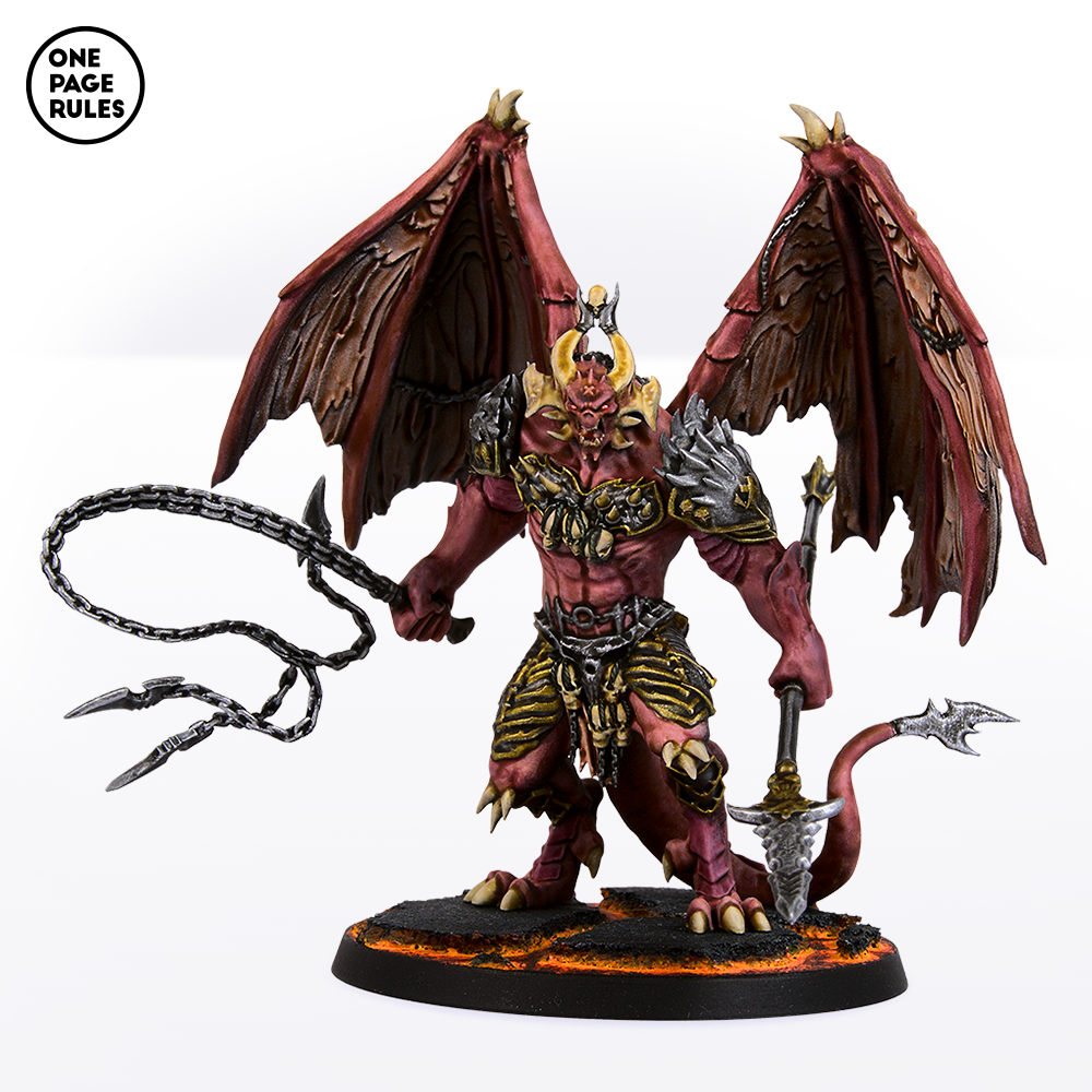 Harbinger of War (Wings Whip Spear) - War Daemons (1 Model)