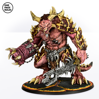 Daemons Miniatures Soul Daemon of War (Cannon Sword) - War Daemons (1 Model) – Miniature Horde