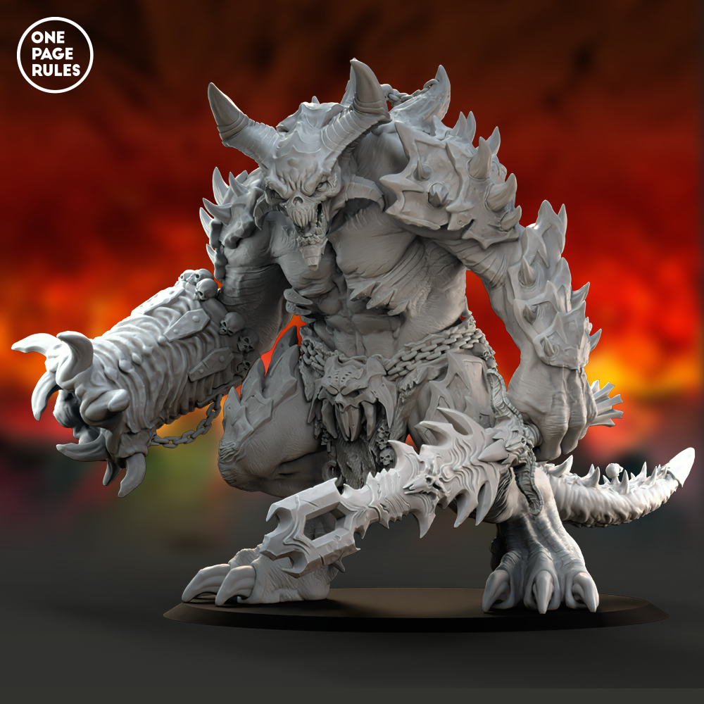 Soul Daemon of War (Cannon Sword) - War Daemons (1 Model)