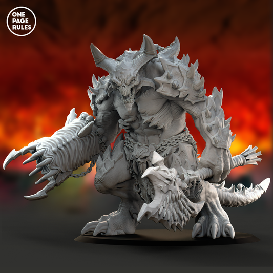Soul Daemon of War (Cannon Axe) - War Daemons (1 Model)