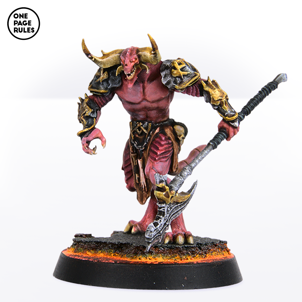 Blood Warriors (Halberd) - War Daemons (5 Models)