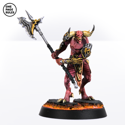 Blood Warriors (Halberd) - War Daemons (5 Models)