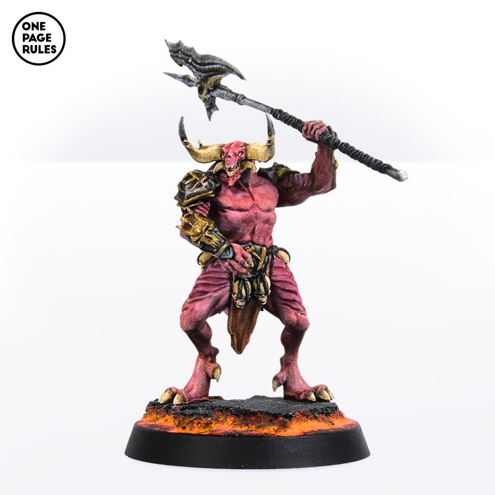 Blood Warriors (Halberd) - War Daemons (5 Models)