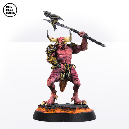 Blood Warriors (Halberd) - War Daemons (5 Models)