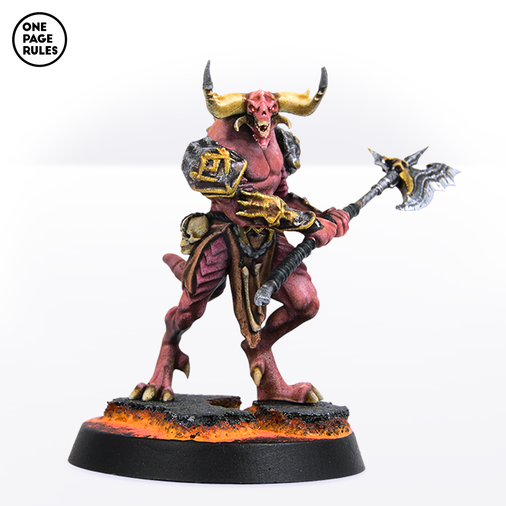 Blood Warriors (Halberd) - War Daemons (5 Models)