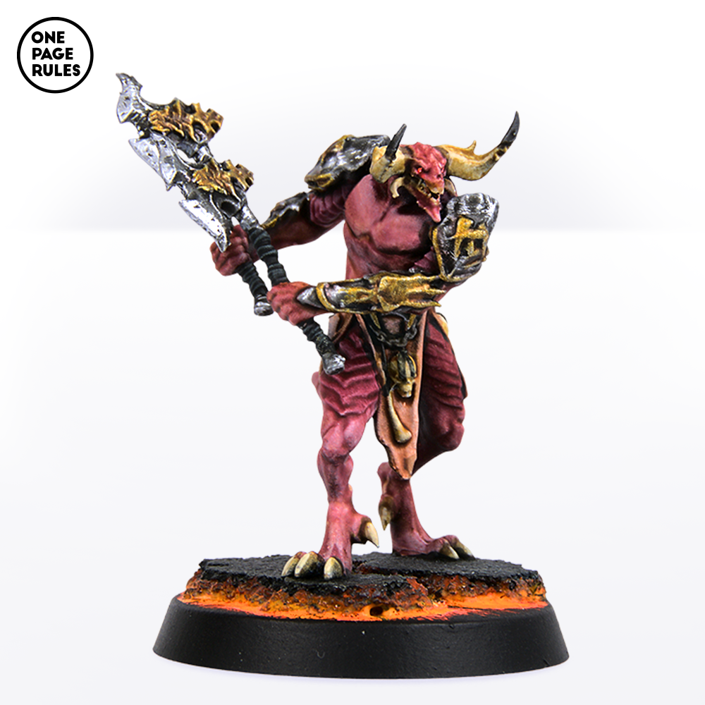 Blood Warriors (Dual Hand Weapons) - War Daemons (5 Models)