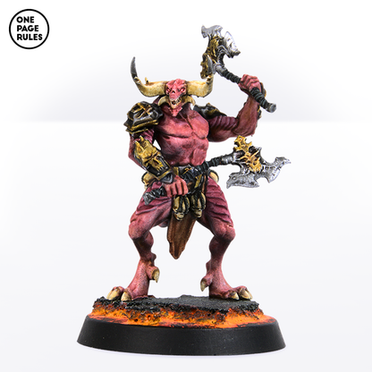 Blood Warriors (Dual Hand Weapons) - War Daemons (5 Models)