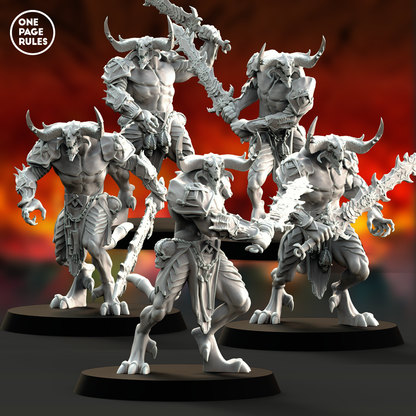 Blood Warriors (Hand Weapon) - War Daemons (5 Models)