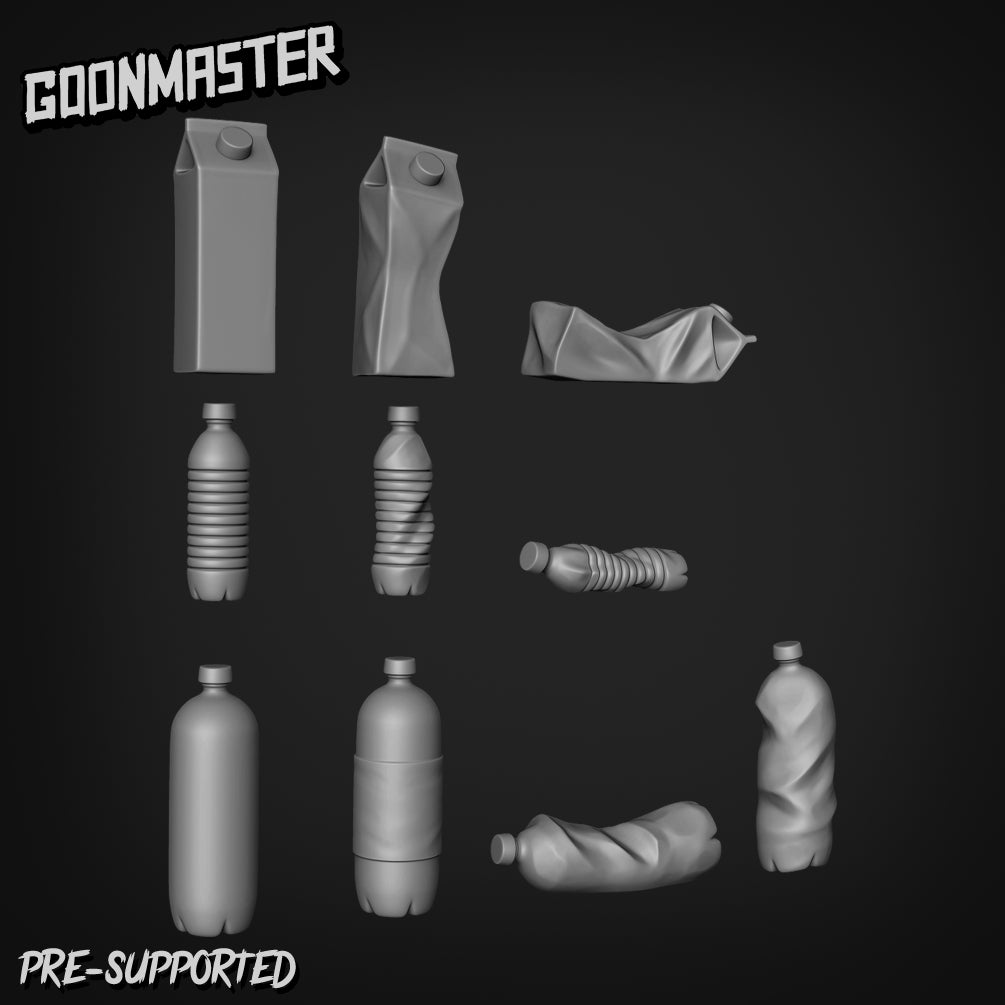 Drinks, Cartons and Bottles by Goon Master