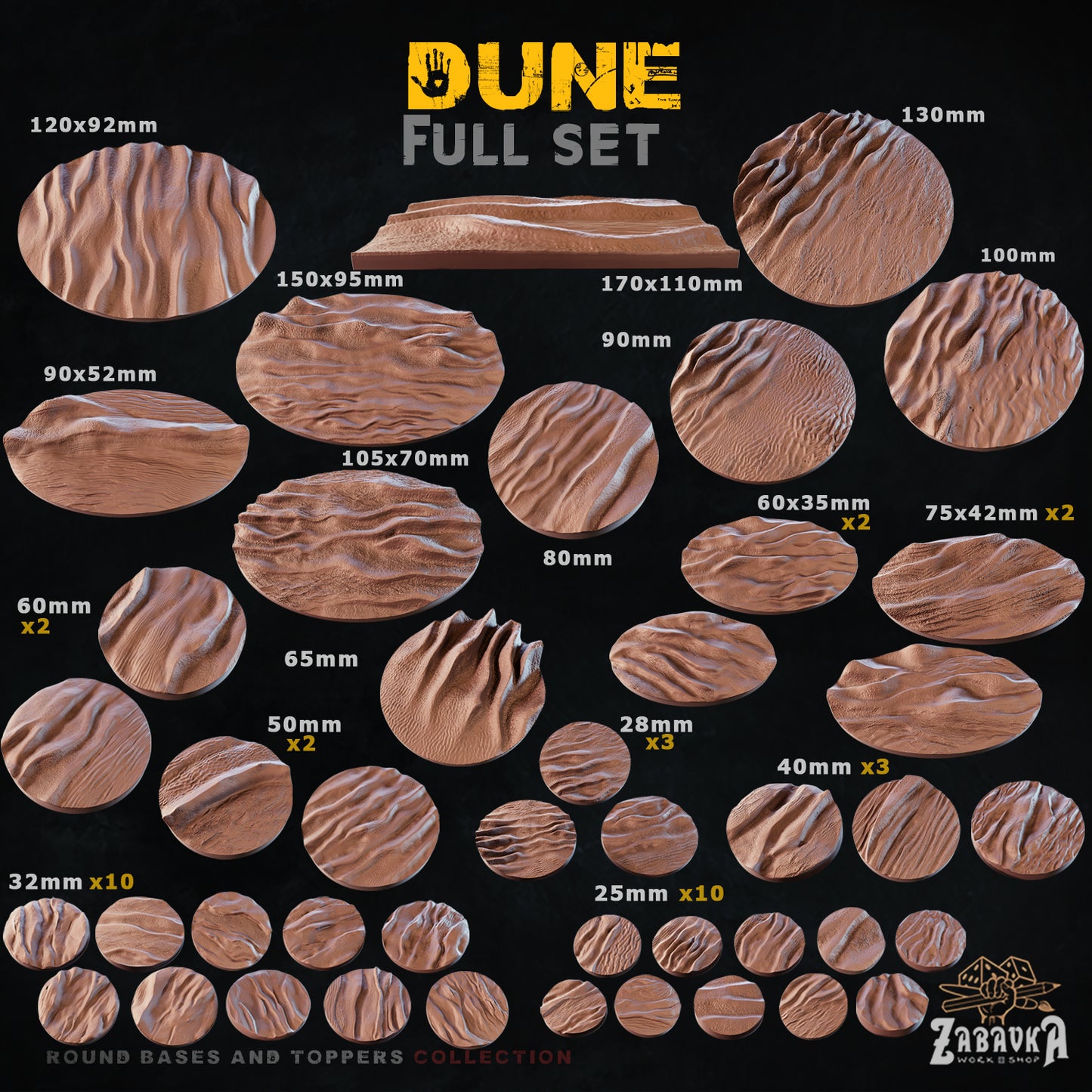 Dune Bases by Zabavka Workshop