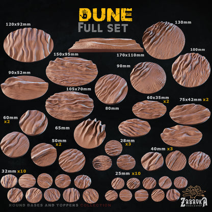 Dune Bases by Zabavka Workshop