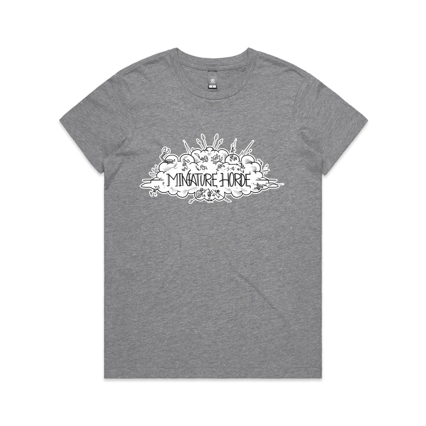 Miniature Horde Logo - Women's Maple Tee