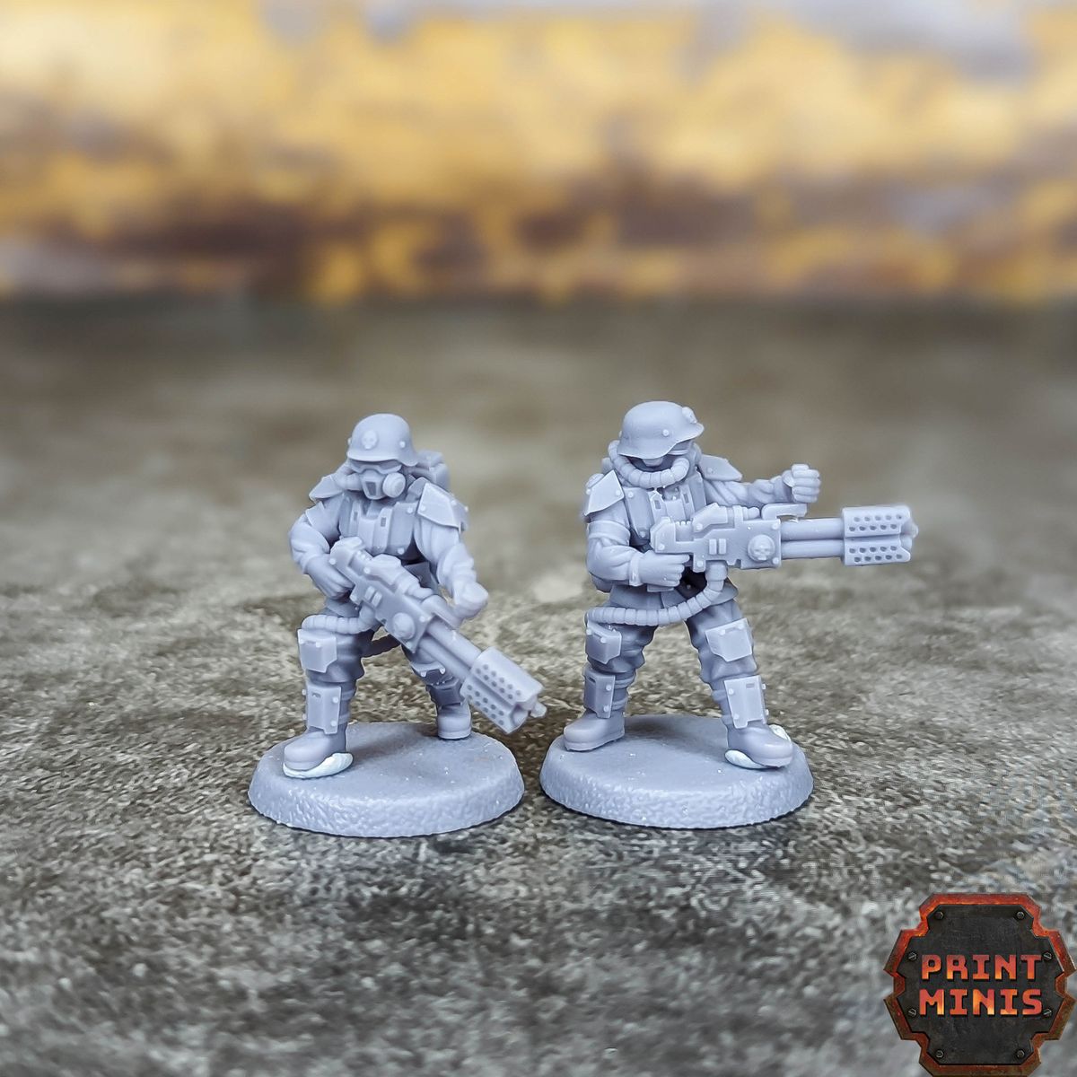 Flame Thrower Troops x2