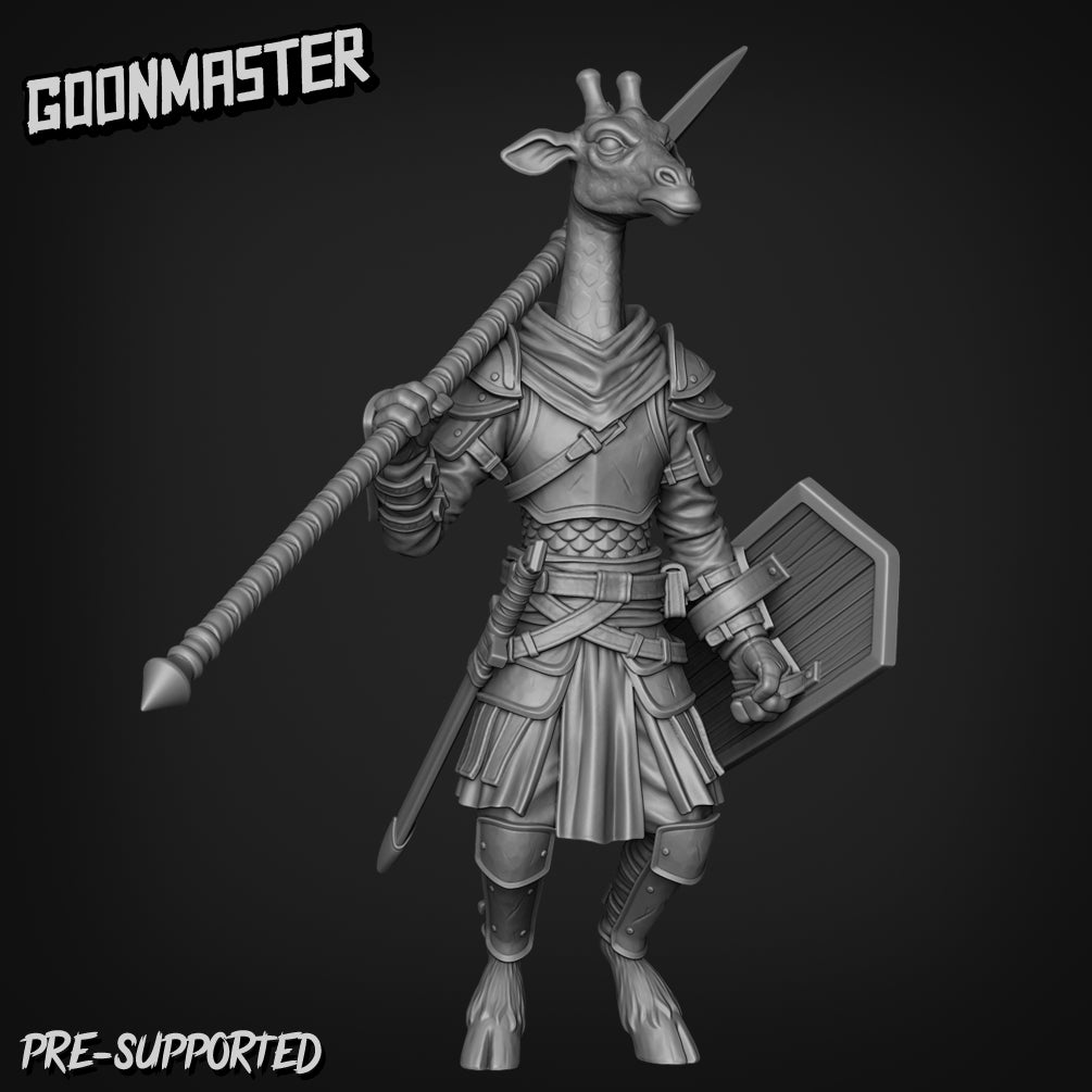 Giraffe Guardian By Goon Master