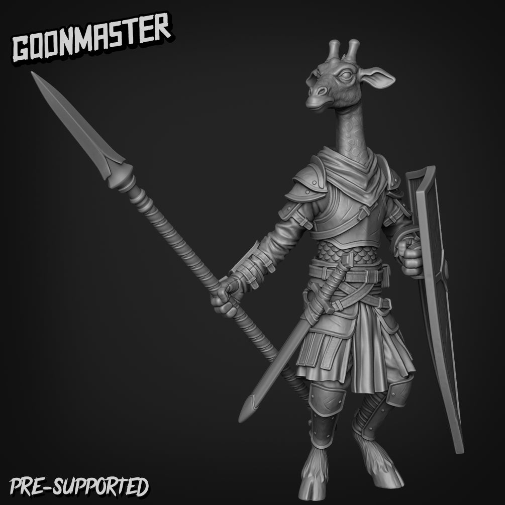 Giraffe Guardian By Goon Master