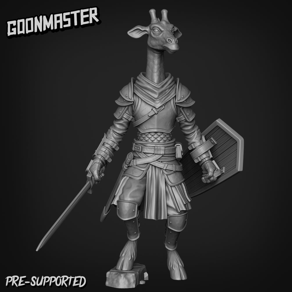 Giraffe Guardian By Goon Master