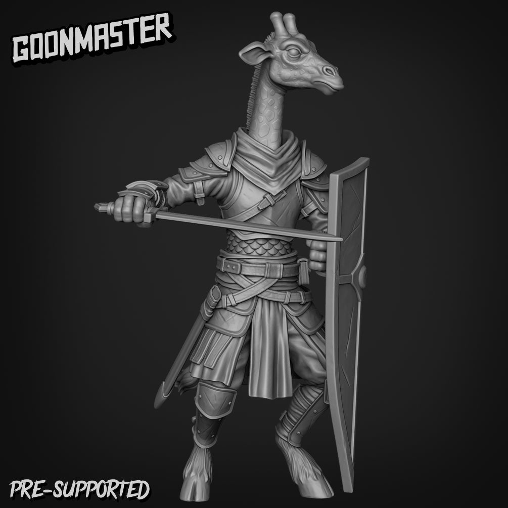 Giraffe Guardian By Goon Master