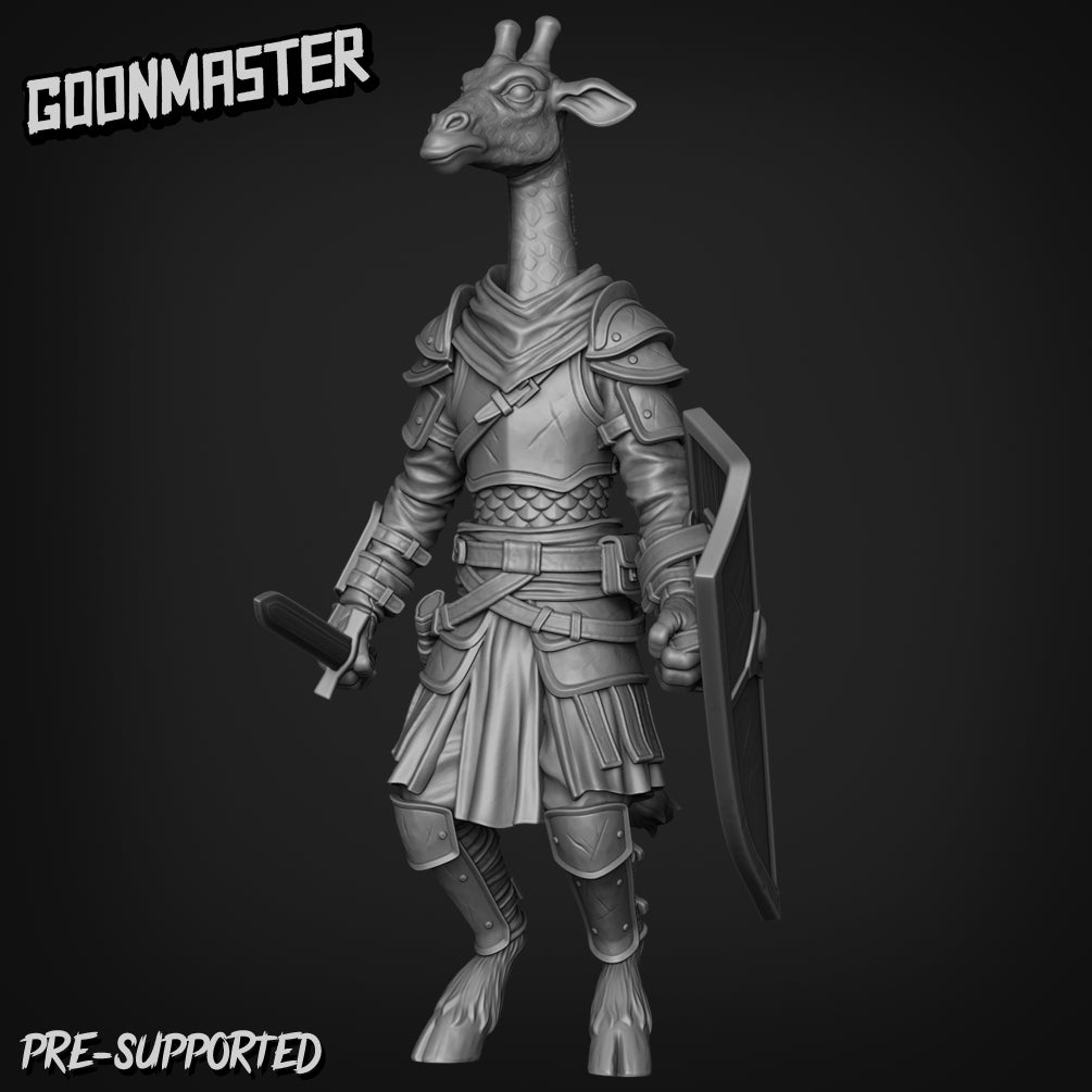 Giraffe Guardian By Goon Master