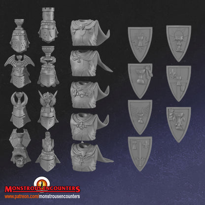 Breton Grail Knights by Monstorous Encounters