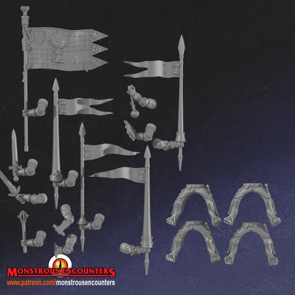 Breton Grail Knights by Monstorous Encounters