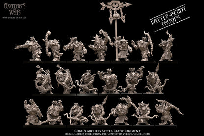 Goblin Archers (Battle Ready Regiment) by Avatars of War