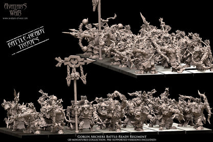 Goblin Archers (Battle Ready Regiment) by Avatars of War