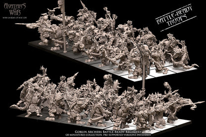Goblin Archers (Battle Ready Regiment) by Avatars of War