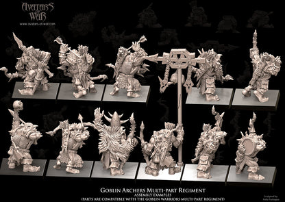 Goblin Archers (Multi-Part Regiment) by Avatars of War