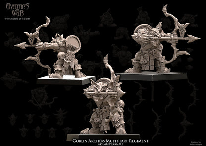 Goblin Archers (Multi-Part Regiment) by Avatars of War