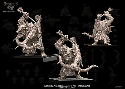 Goblin Archers (Multi-Part Regiment) by Avatars of War