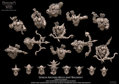 Goblin Archers (Multi-Part Regiment) by Avatars of War