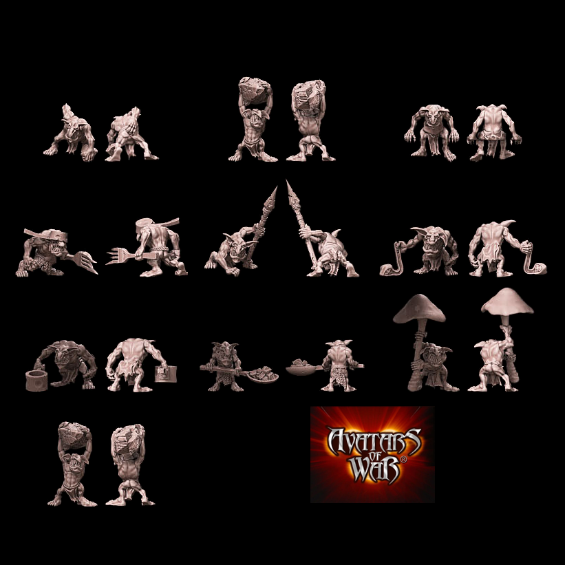 Grotling Battle Wagon (Battle-Ready) by Avatars of War