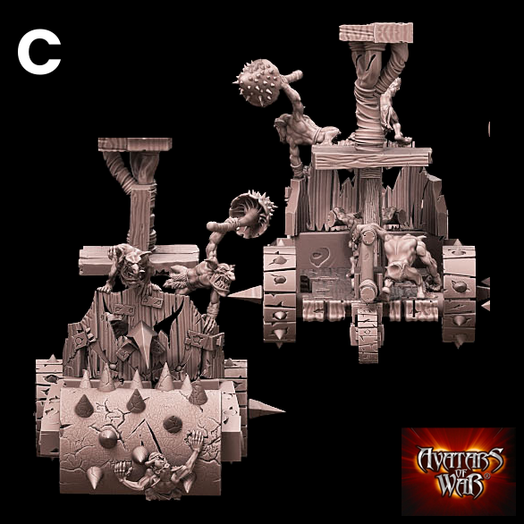 Grotling Battle Wagon (Battle-Ready) by Avatars of War