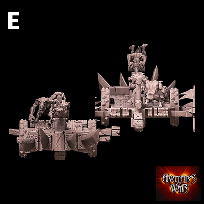 Grotling Battle Wagon (Battle-Ready) by Avatars of War