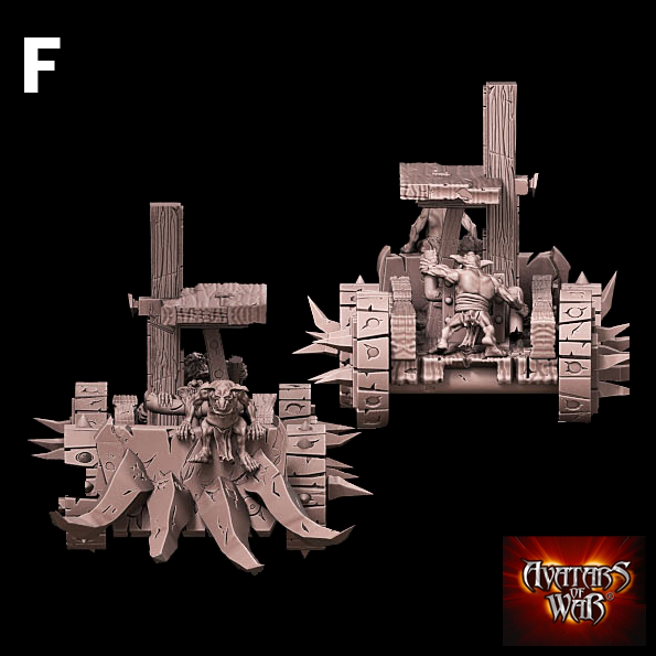 Grotling Battle Wagon (Battle-Ready) by Avatars of War