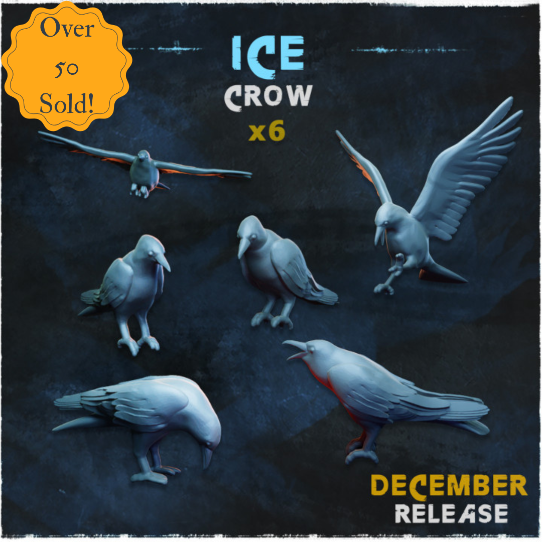 Ice Crow – Miniature Horde