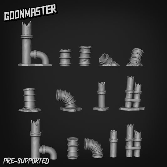 Industrial Pipes by Goon Master