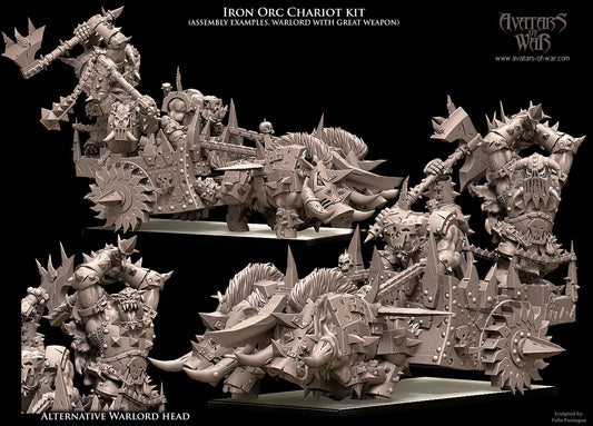 Iron Orc Chariot kit by Avatars of War