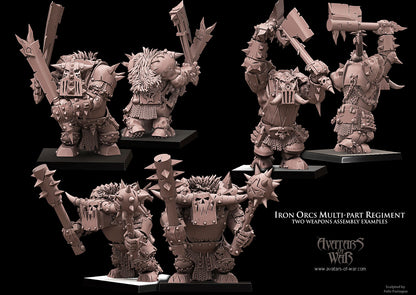 Iron Orcs Weapons & Shields(Multi-Part Regiment) by AoW