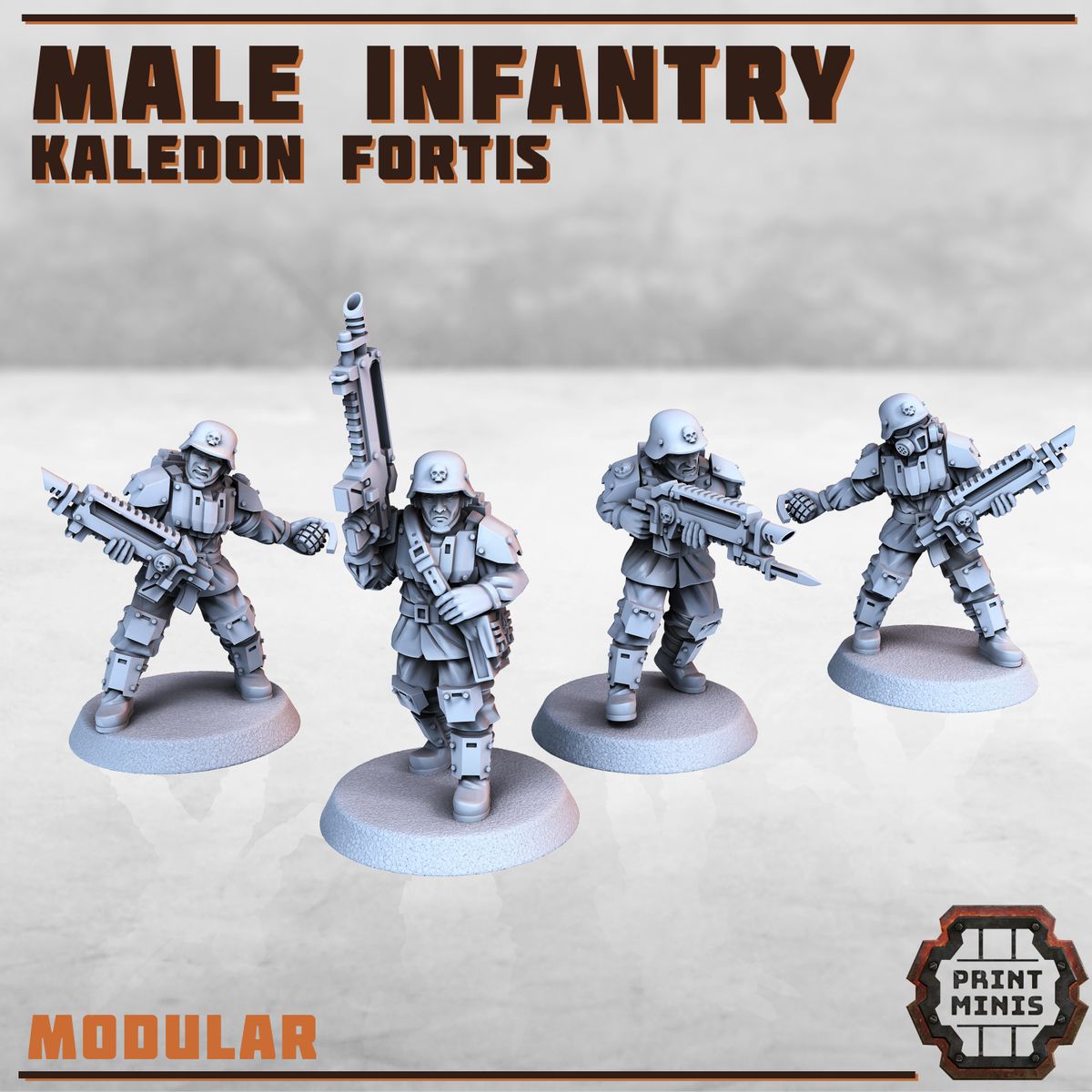 Male Infantry - Kaledon Fortis