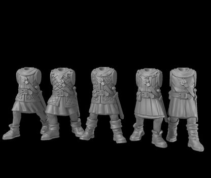 Breton Men-at-arms Unit  by Monstorous Encounters