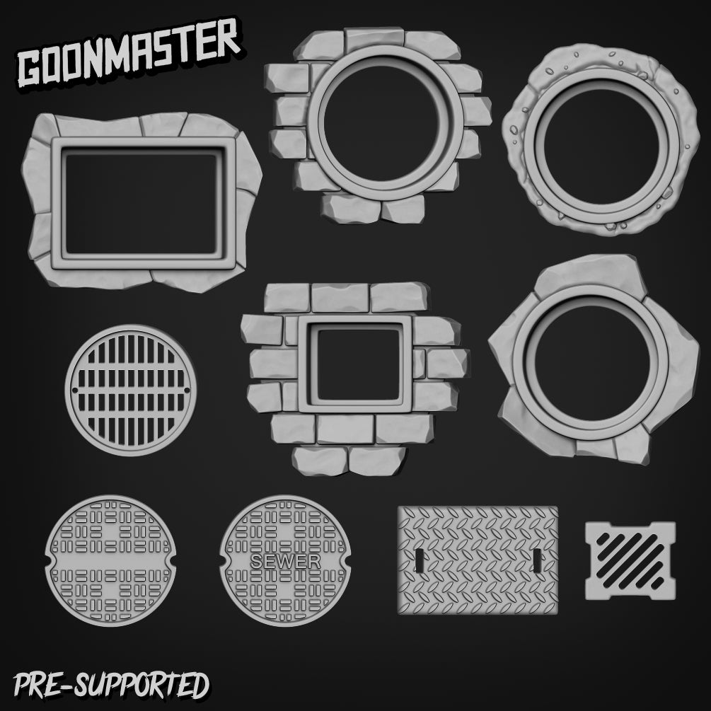 Manhole Covers by Goon Master
