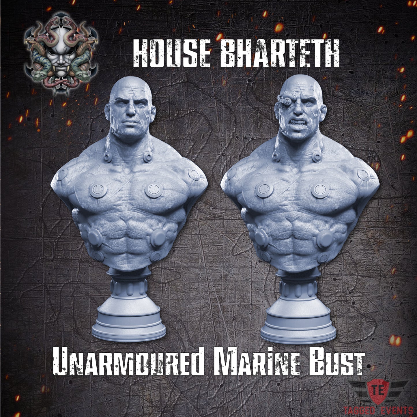 Unarmoured Marine Bust