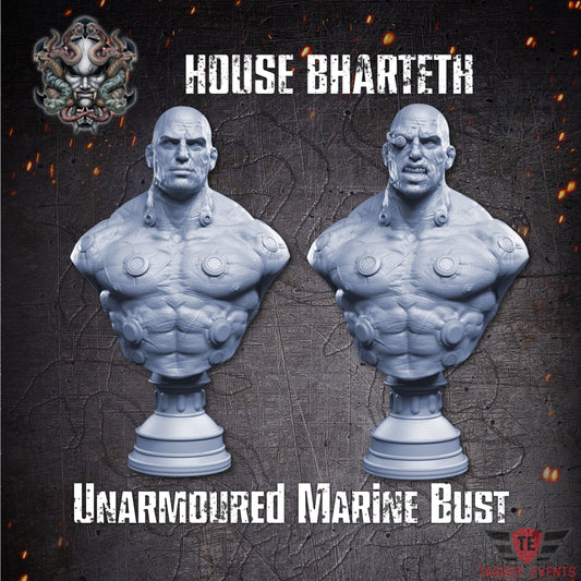 Unarmoured Marine Bust