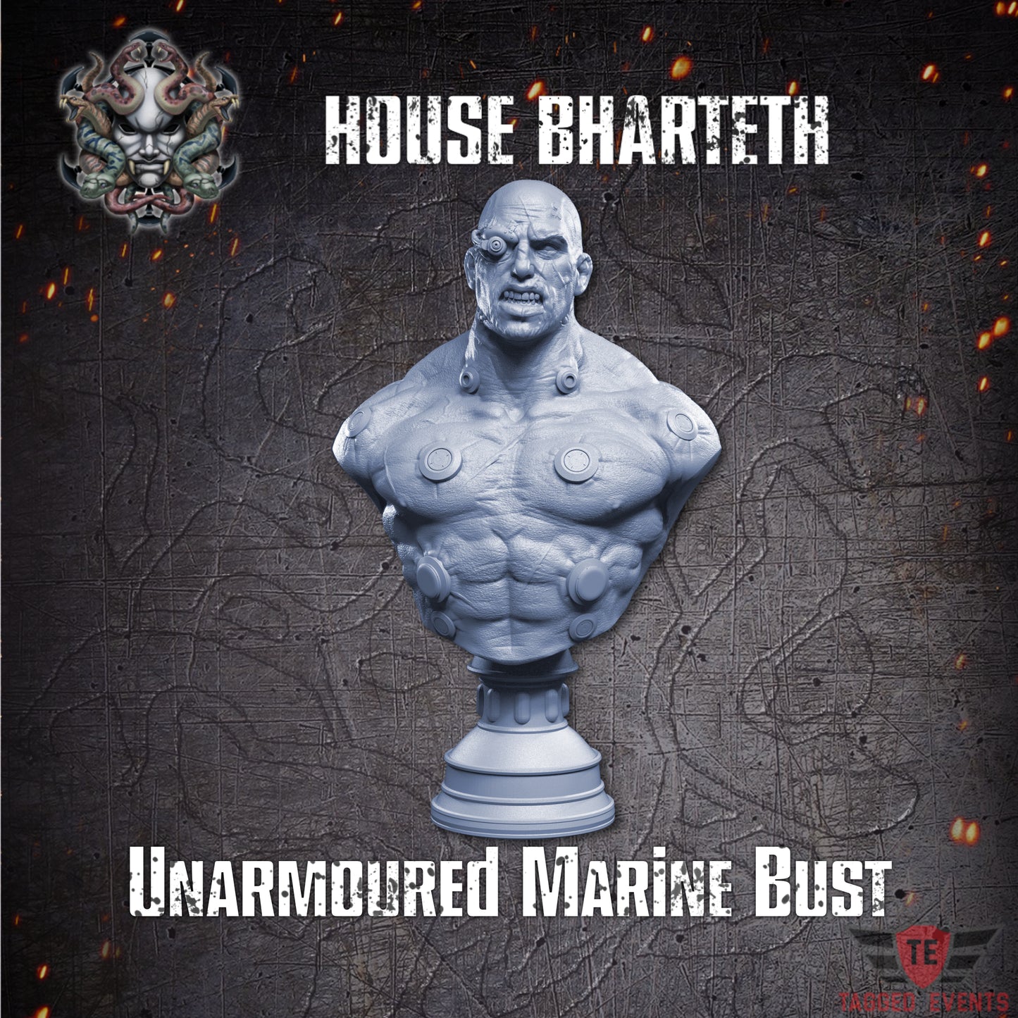Unarmoured Marine Bust