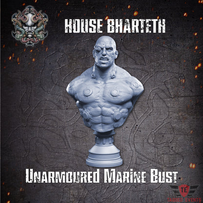 Unarmoured Marine Bust