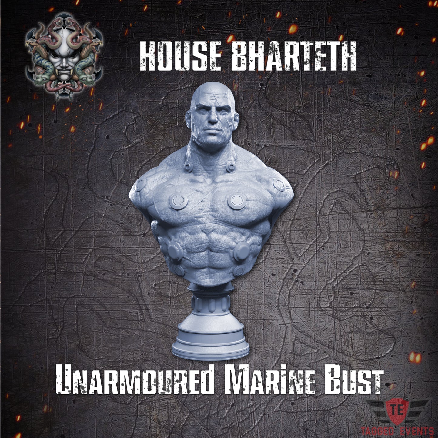Unarmoured Marine Bust
