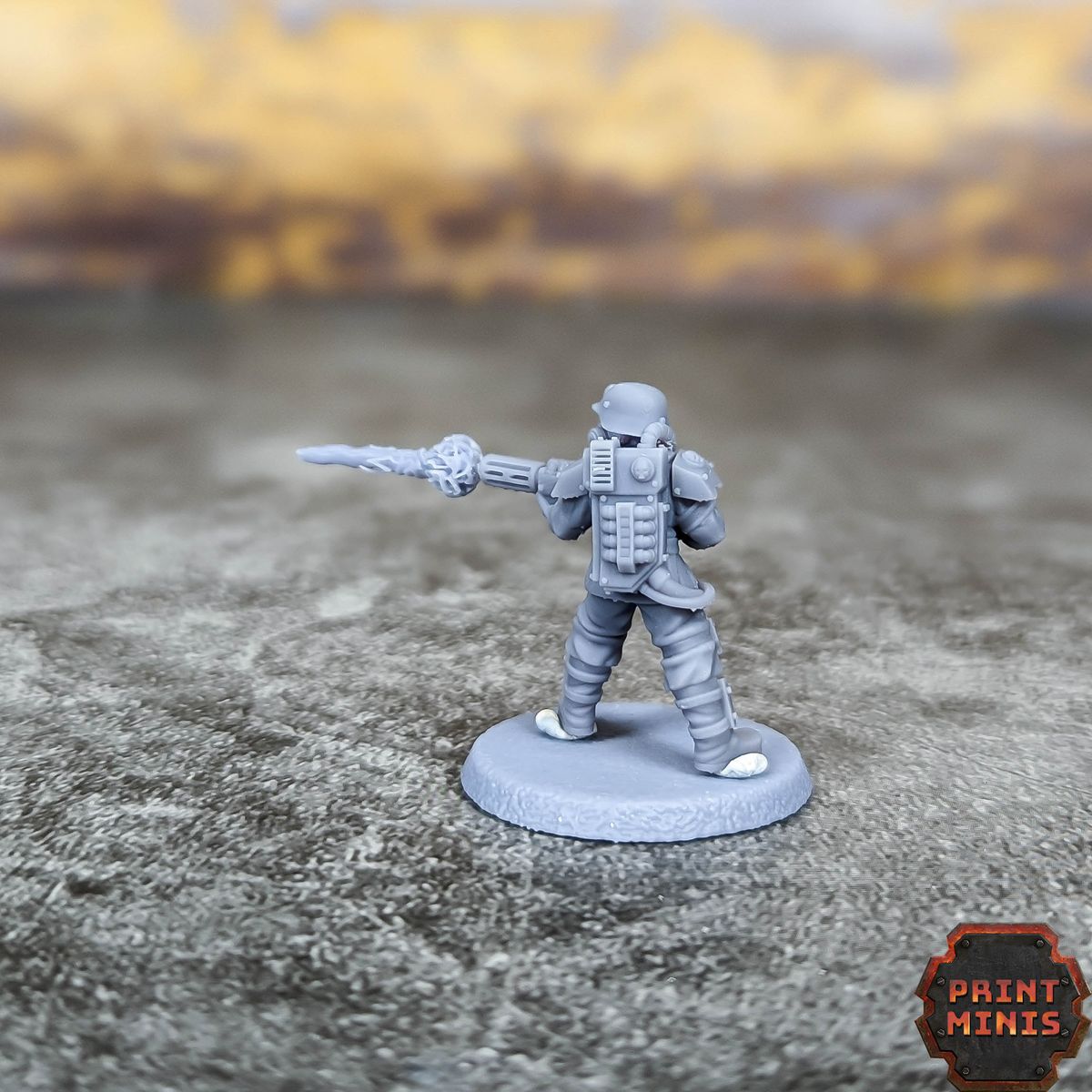 Fusion Gun Troops x2