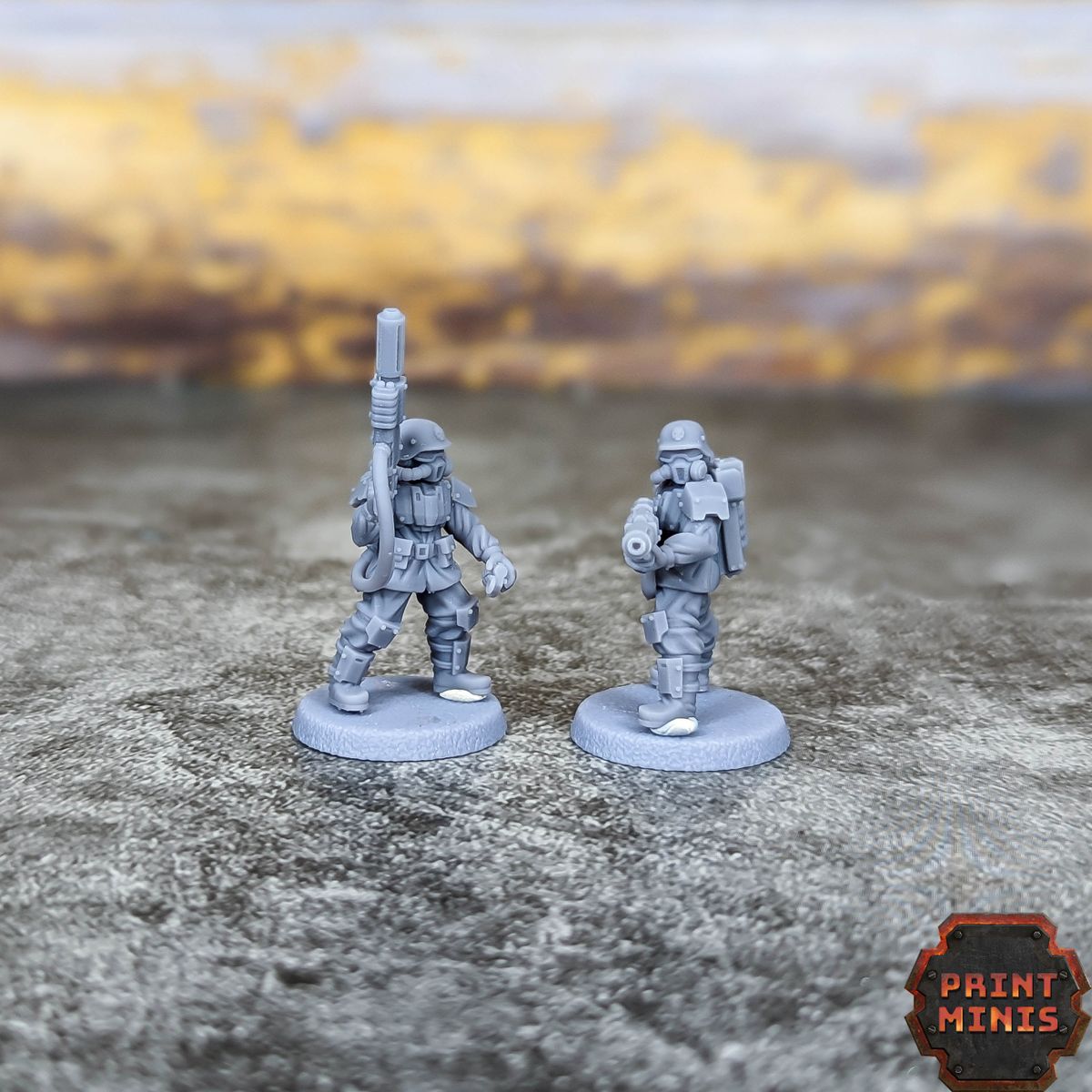 Fusion Gun Troops x2