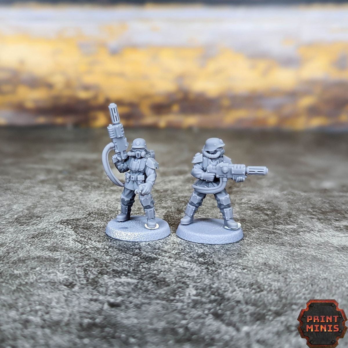 Fusion Gun Troops x2